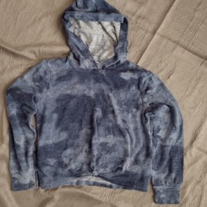 Old Navy Girls Hooded Long Sleeve Top Size L 10/12